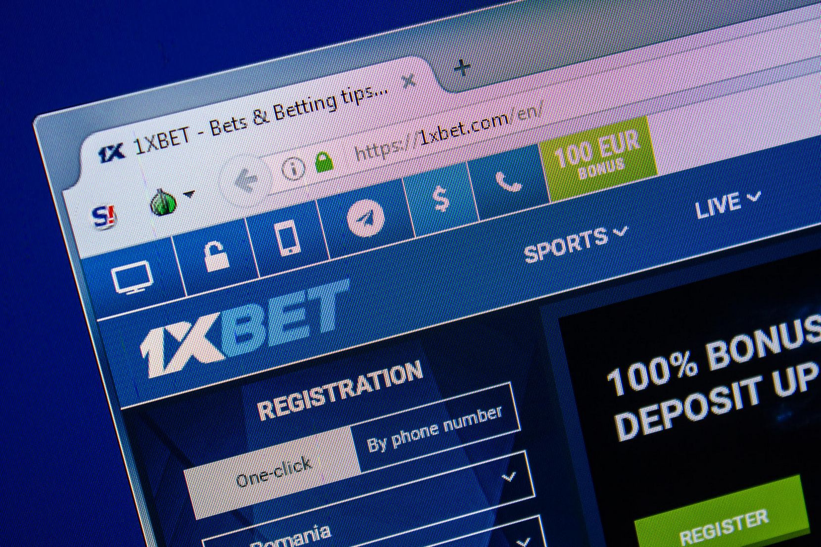 Ставки на спорт 1xbet
